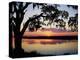 Sun Setting over Brickhill River-James Randklev-Premier Image Canvas