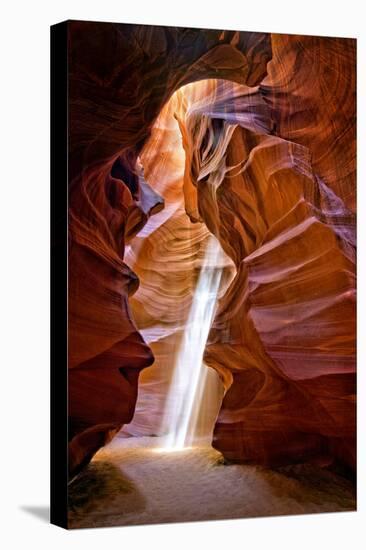 Sun Shining Through Canyon IV-David Drost-Premier Image Canvas