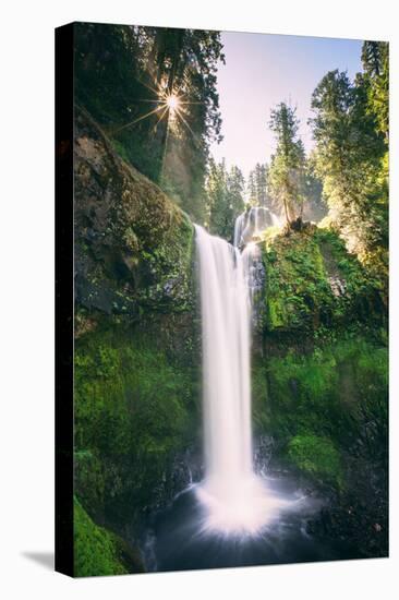 Sun Start at Panther Falls Columbia River Gorge, Washington-Vincent James-Premier Image Canvas