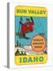 Sun Valley, Idaho, World's Greatest Skiing, Ski Lift-null-Stretched Canvas