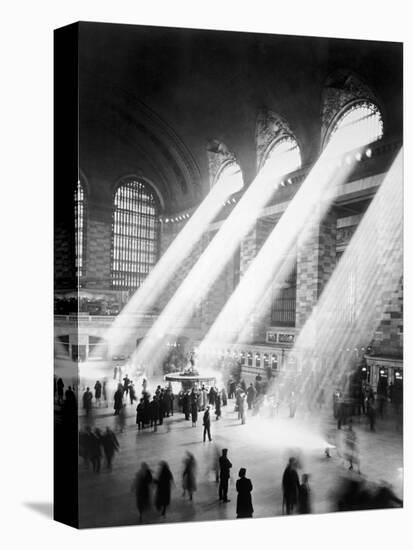Sunbeams in Grand Central Station-null-Premier Image Canvas
