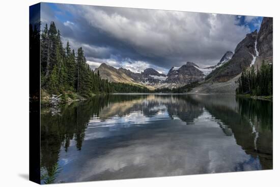 Sunburst Lake, Mt Assiniboine Provincial Park, Alberta, Canada-Howie Garber-Premier Image Canvas