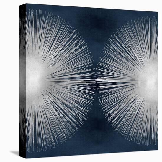 Sunburst on Dark Blue II-Abby Young-Stretched Canvas