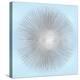 Sunburst Silver on Blue I-Abby Young-Stretched Canvas