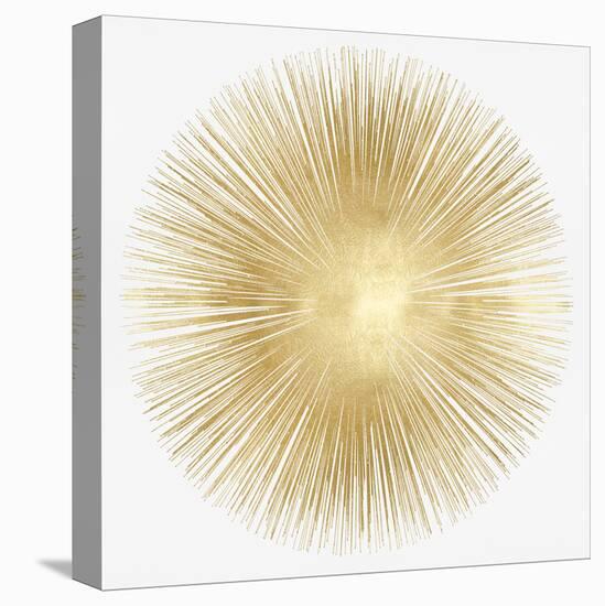 Sunburst Soft Gold I-Abby Young-Stretched Canvas