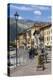 Sunday Morning Meeting, Domaso, Italian Lakes, Lombardy, Italy, Europe-James Emmerson-Premier Image Canvas