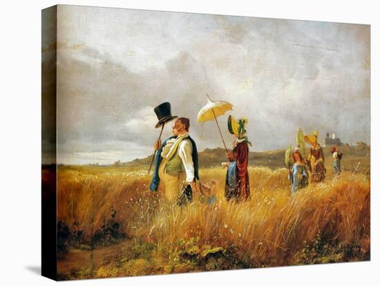 Sunday Stroll-Carl Spitzweg-Premier Image Canvas