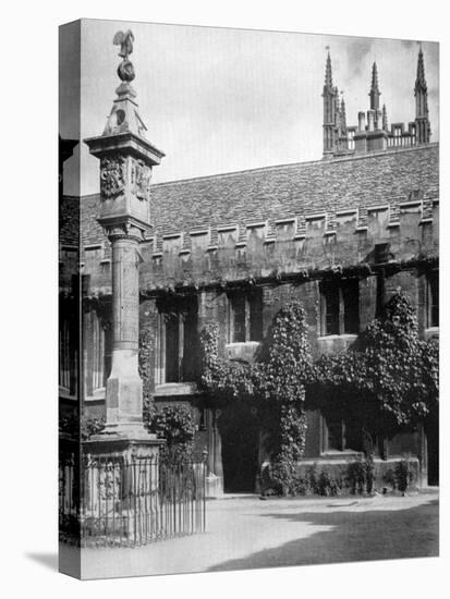 Sundial, Corpus Christi College, Oxford, Oxfordshire, 1924-1926-Herbert Felton-Premier Image Canvas