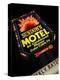 Sundown Motel Sign, Sheridan, Wyoming, USA-Nancy & Steve Ross-Premier Image Canvas