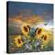 Sunflower And Bird-Ata Alishahi-Premier Image Canvas