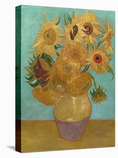 Sunflowers, 1888 or 1889 (Oil on Canvas)-Vincent van Gogh-Premier Image Canvas