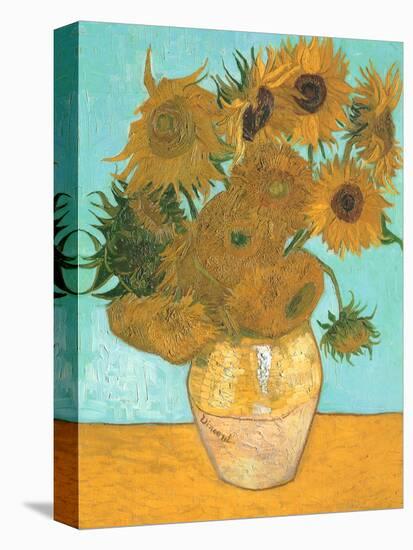 Sunflowers, 1889-Vincent van Gogh-Premier Image Canvas