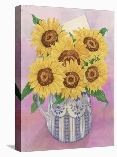 Sunflowers, 1998-Linda Benton-Premier Image Canvas