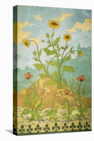 Sunflowers and Poppies-Paul Ranson-Premier Image Canvas
