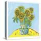 Sunflowers For Matisse-Lisa Katharina-Premier Image Canvas