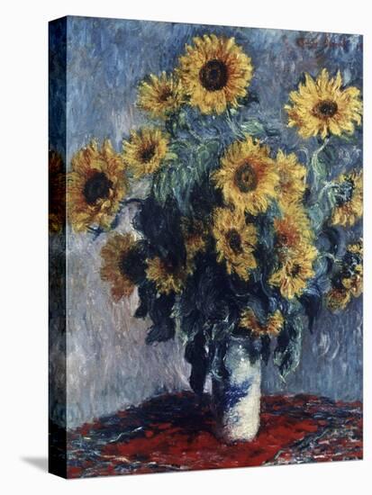 Sunflowers-Claude Monet-Premier Image Canvas