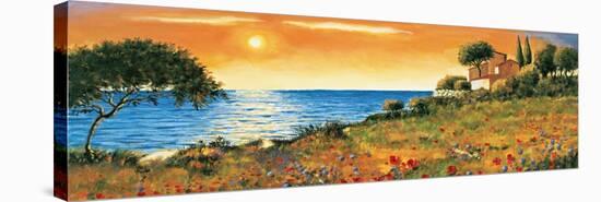 Sunlight Coast-Richard Leblanc-Stretched Canvas