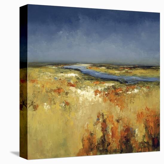 Sunlit Fields-Lisa Ridgers-Stretched Canvas