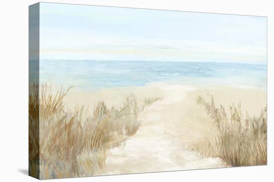 Sunny Beach I-Allison Pearce-Stretched Canvas