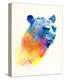 Sunny Bear-Robert Farkas-Stretched Canvas