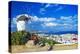 Sunny Beautiful Mykonos - Amazing Greek Islands Series-Maugli-l-Premier Image Canvas