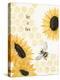 Sunny Bees I-Yvette St. Amant-Stretched Canvas