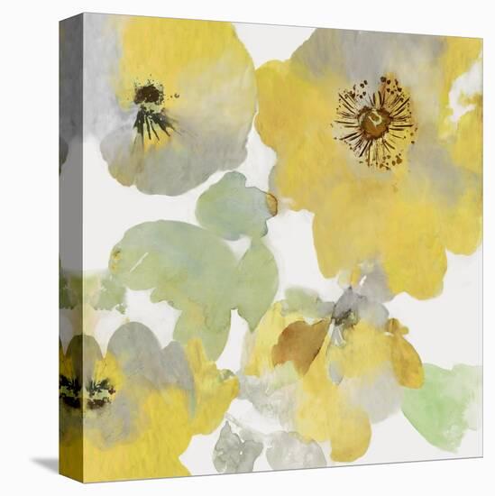 Sunny Floral I-Asia Jensen-Stretched Canvas
