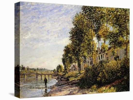 Sunny Morning at Saint Mammes; Soleil Du Matin a Saint-Mammes, 1884-Alfred Sisley-Premier Image Canvas