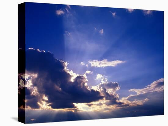 Sunrays Burst Through the Clouds-Janis Miglavs-Premier Image Canvas