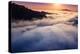 Sunrise Above Fog at East Bay Hills Oakland Mount Diablo-Vincent James-Premier Image Canvas