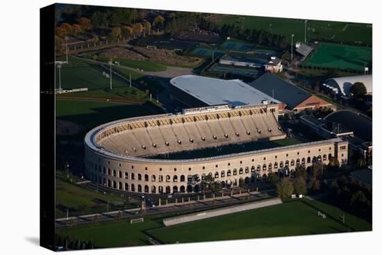 Sunrise Aerials of Soldiers Field, Harvard in Cambridge-Joseph Sohm-Premier Image Canvas