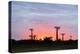 Sunrise, Allee de Baobab (Adansonia), western area, Madagascar, Africa-Christian Kober-Premier Image Canvas