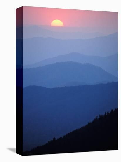 Sunrise, Appalachian Mountains, Great Smoky Mountains National Park, North Carolina, USA-Adam Jones-Premier Image Canvas