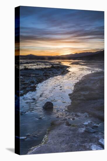 Sunrise at Chalviri Salt Flats (Salar De Chalviri), Bolivia-Matthew Williams-Ellis-Premier Image Canvas