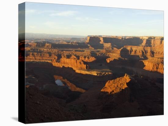 Sunrise at Dead Horse Point, Canyonlands National Park, Dead Horse Point State Park, Utah, USA-Kober Christian-Premier Image Canvas