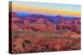 Sunrise at Hunts Mesa Panorama-aiisha-Premier Image Canvas
