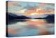 Sunrise At Lake, 2024-Alex Hanson-Stretched Canvas