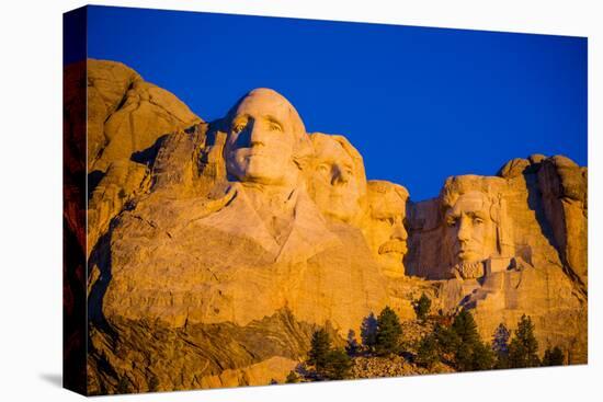 Sunrise at Mount Rushmore, Black Hills, South Dakota, United States of America, North America-Laura Grier-Premier Image Canvas