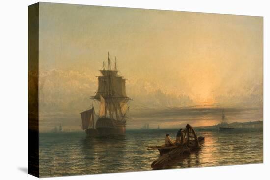 Sunrise at Sea, 1861–-66-Henry Dawson-Premier Image Canvas
