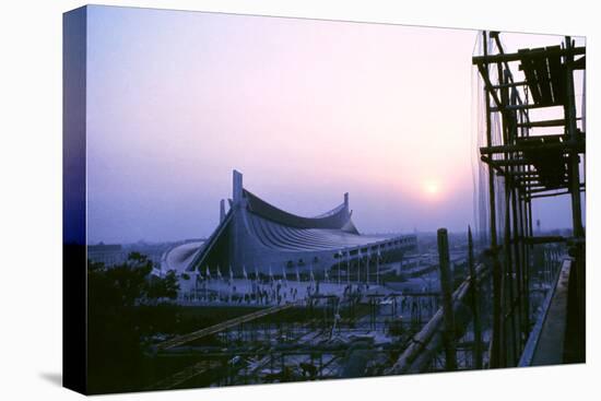 Sunrise at the Yoyogi National Gymnasium, 1964 Tokyo Summer Olympics, Japan-Art Rickerby-Premier Image Canvas