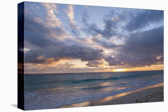 Sunrise, Bavaro Beach, Higuey, Punta Cana, Dominican Republic-Lisa S Engelbrecht-Premier Image Canvas