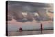 Sunrise Clouds over Lake Michigan and the Grand Haven Lighthouse in Grand Haven, Michigan, Usa-Chuck Haney-Premier Image Canvas