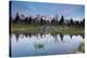 Sunrise In Grand Teton National Park At Schwalbachers Landing-Liam Doran-Premier Image Canvas