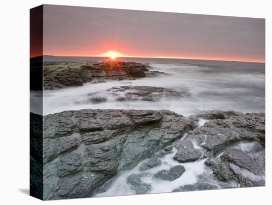 Sunrise Near Brenton Point State Park on Ocean Road in Newport, Rhode Island, Usa-Jerry & Marcy Monkman-Premier Image Canvas