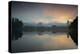 Sunrise on a Lake in Sao Paulo's Ibirapuera Park-Alex Saberi-Premier Image Canvas