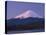 Sunrise on Mount Fuji from Lake Kawaguchi, Yamanashi Prefecture, Japan-Nigel Blythe-Premier Image Canvas
