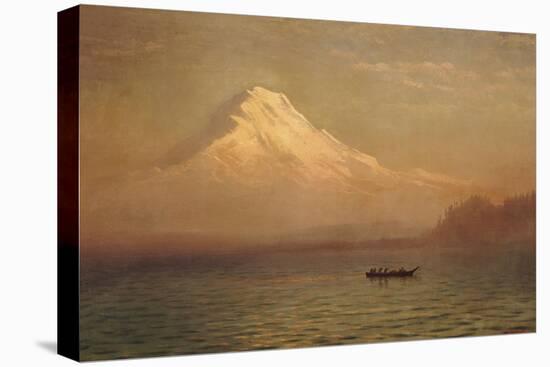 Sunrise on Mount Tacoma-Albert Bierstadt-Premier Image Canvas