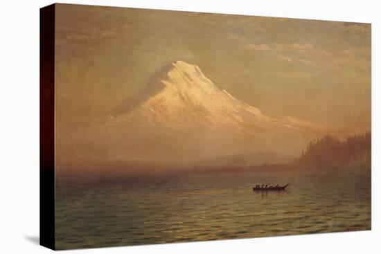 Sunrise on Mount Tacoma-Albert Bierstadt-Premier Image Canvas