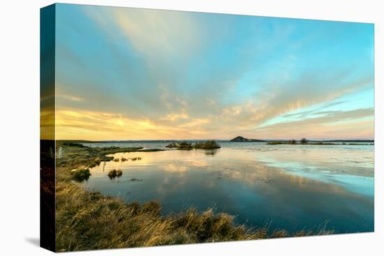 Sunrise on Myvatn Lake North Iceland Europe-Renato Granieri-Premier Image Canvas