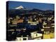 Sunrise on the City and Cotapaxi Volcano, Quito, Ecuador-Paul Harris-Premier Image Canvas